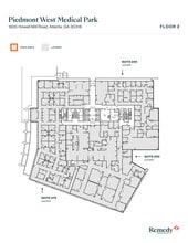 1800 Howell Mill Rd, Atlanta, GA à louer Plan d’étage– Image 1 sur 1