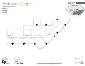 3495 Piedmont Rd NE, Atlanta, GA à louer Plan d’étage– Image 2 sur 2