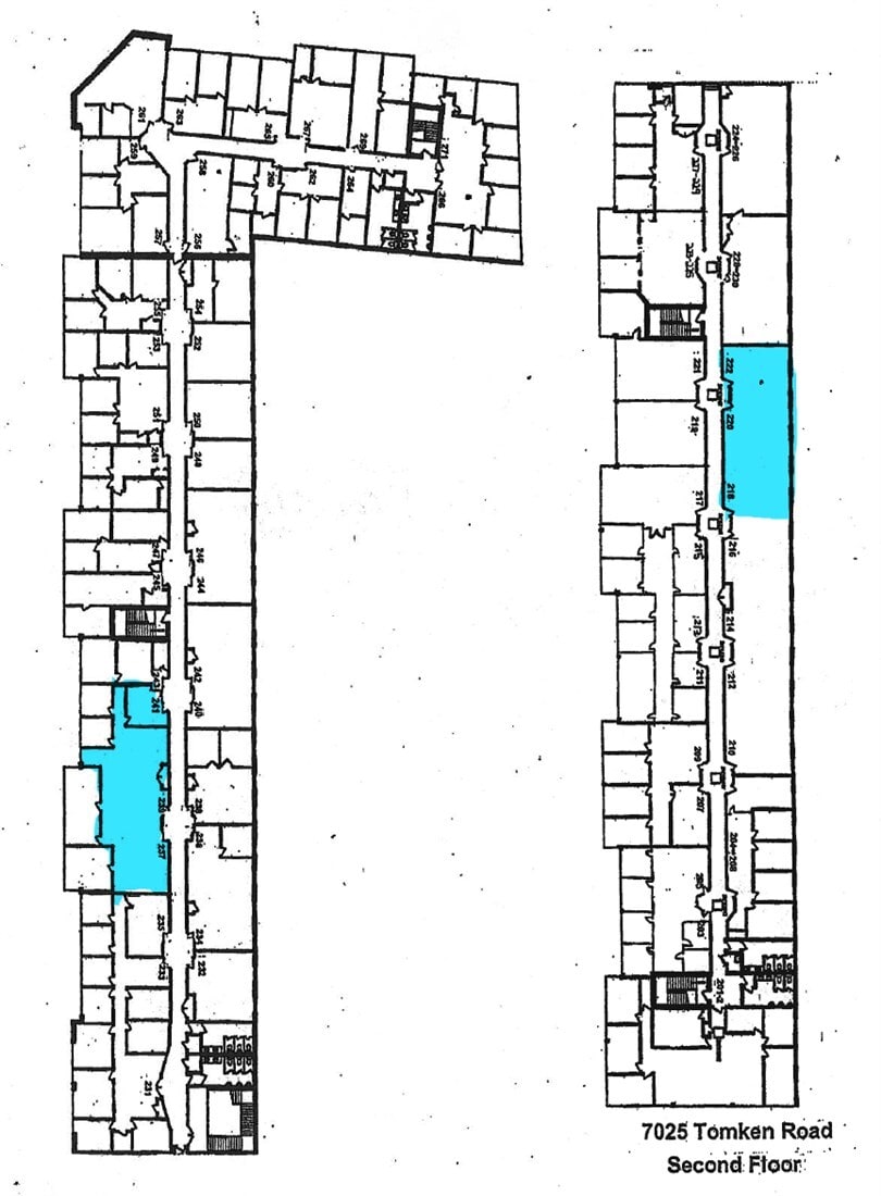 7025 Tomken Rd, Mississauga, ON à louer Plan d’étage– Image 1 sur 1