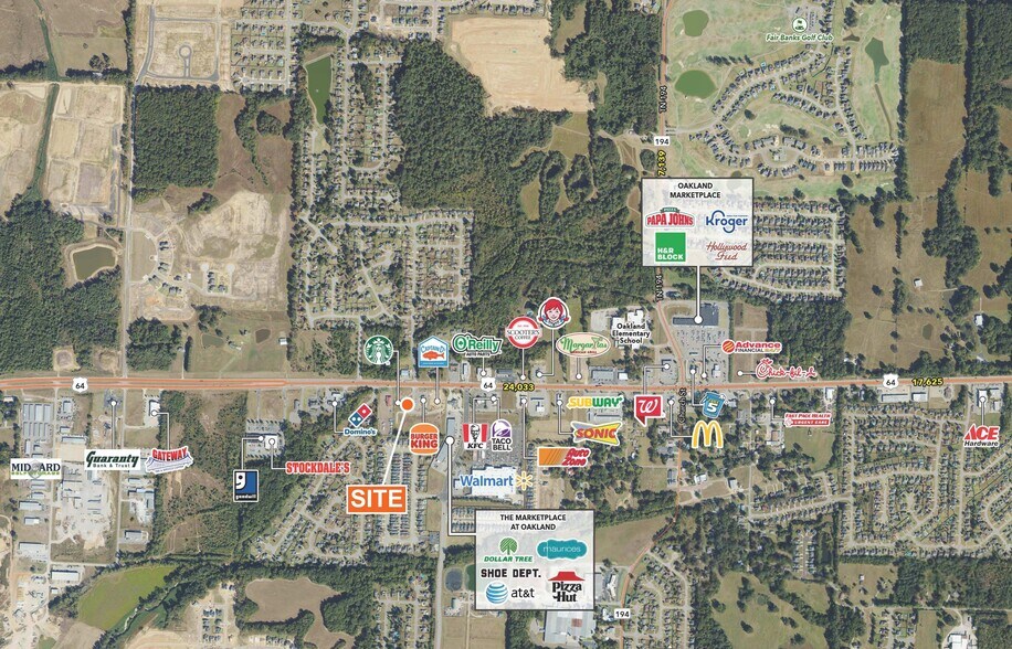 6550 Highway 64, Oakland, TN à louer - Photo de l’immeuble – Image 2 sur 2