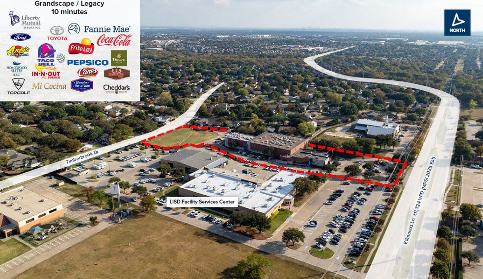 1601 S Edmonds Ln, Lewisville, TX à louer - Photo de l’immeuble – Image 2 sur 2