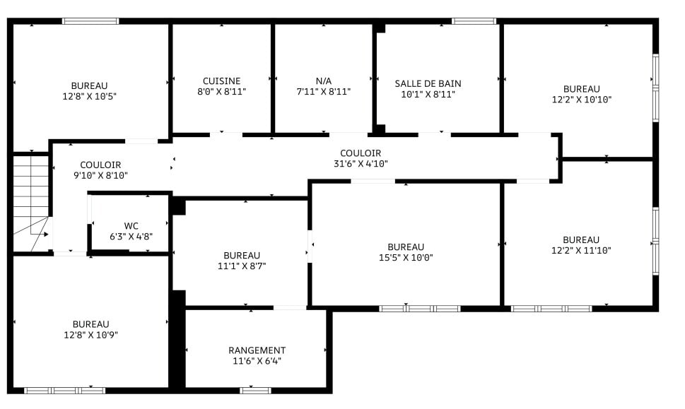 182 Rue Saint-Joseph, Terrebonne, QC à louer Plan d’étage– Image 1 sur 2