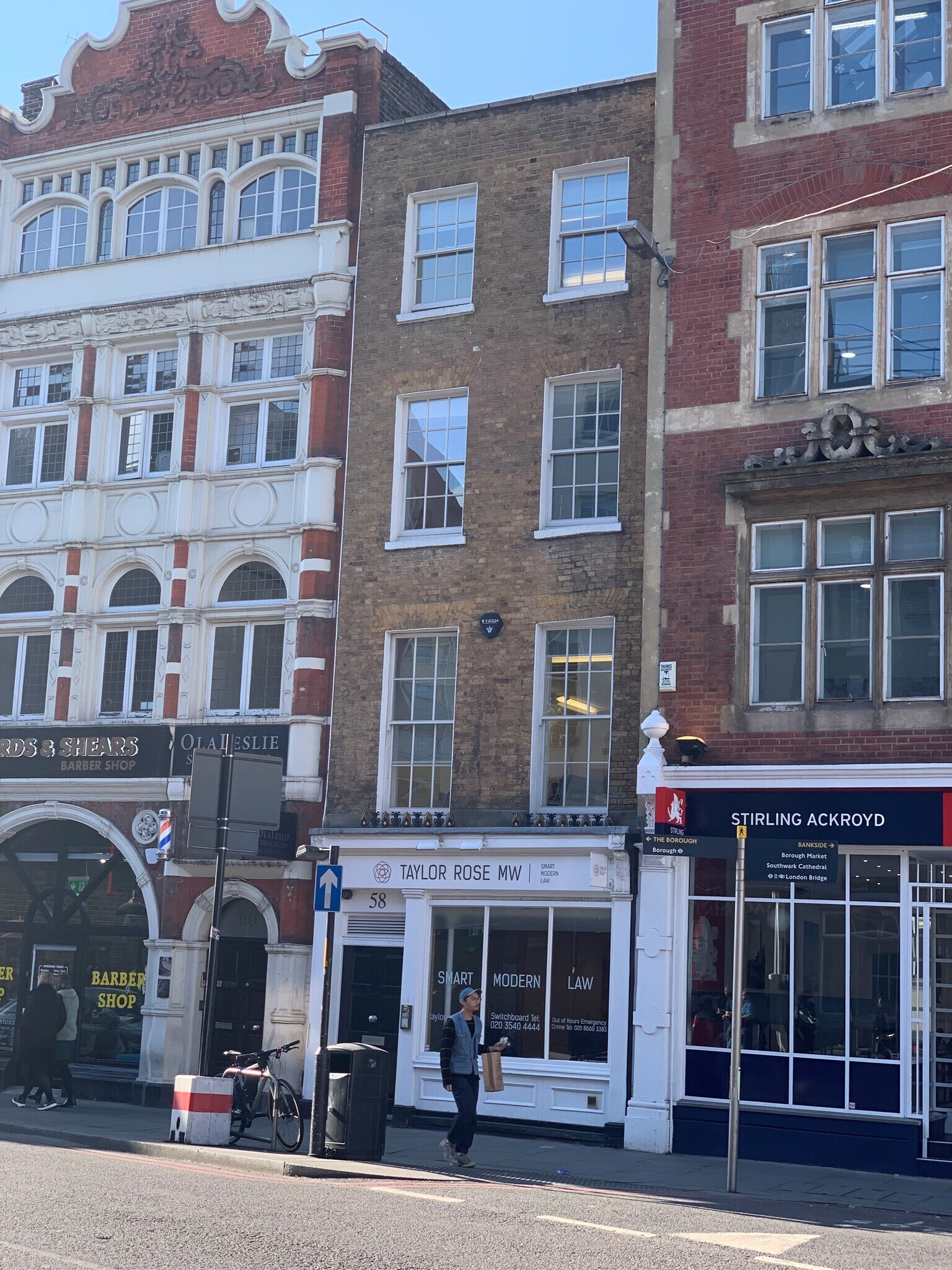 58 Borough High St, Londres à vendre Photo de l’immeuble– Image 1 sur 3