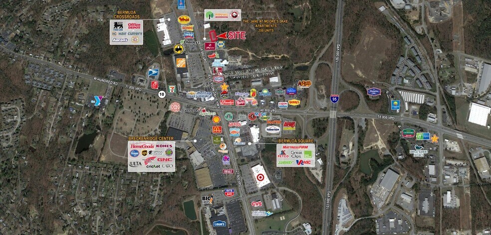 12141 Jefferson Davis Hwy, Chester, VA à vendre - Photo de l’immeuble – Image 1 sur 3