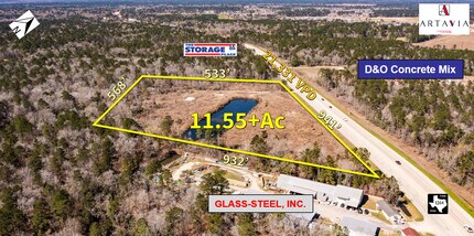 18450 FM 1314, Conroe, TX - Vue aérienne  vue de carte - Image1