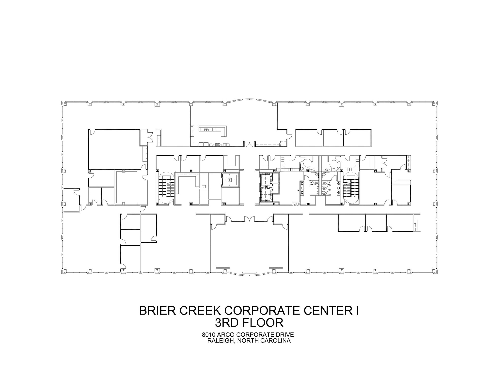 8020 Arco Corporate Dr, Raleigh, NC à louer Plan d’étage– Image 1 sur 1