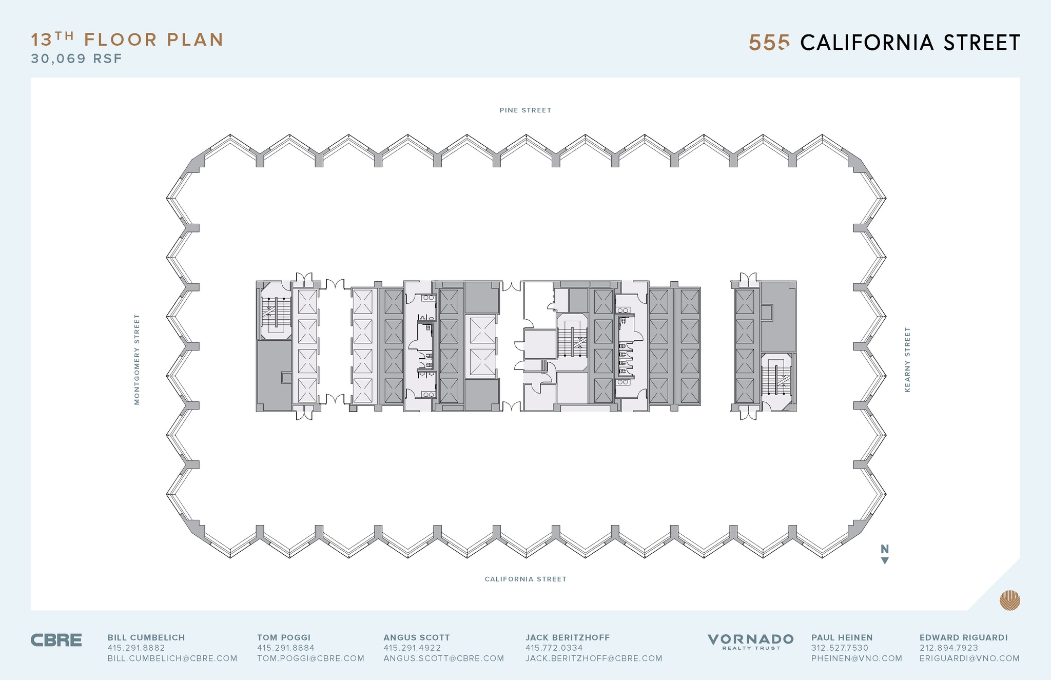 555 California St, San Francisco, CA à louer Plan d’étage– Image 1 sur 1
