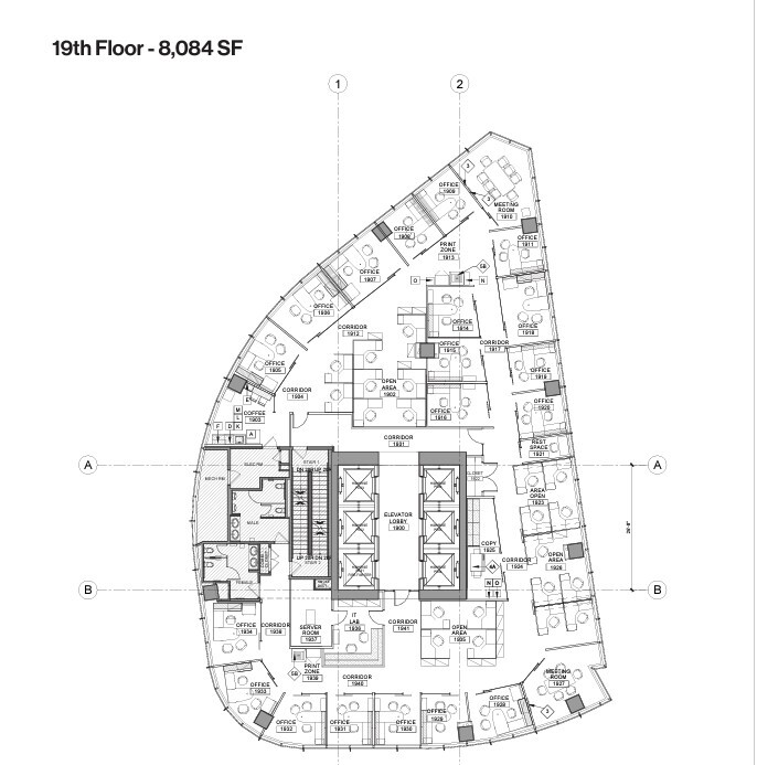 1021 W Hastings St, Vancouver, BC à louer Plan d’étage– Image 1 sur 1