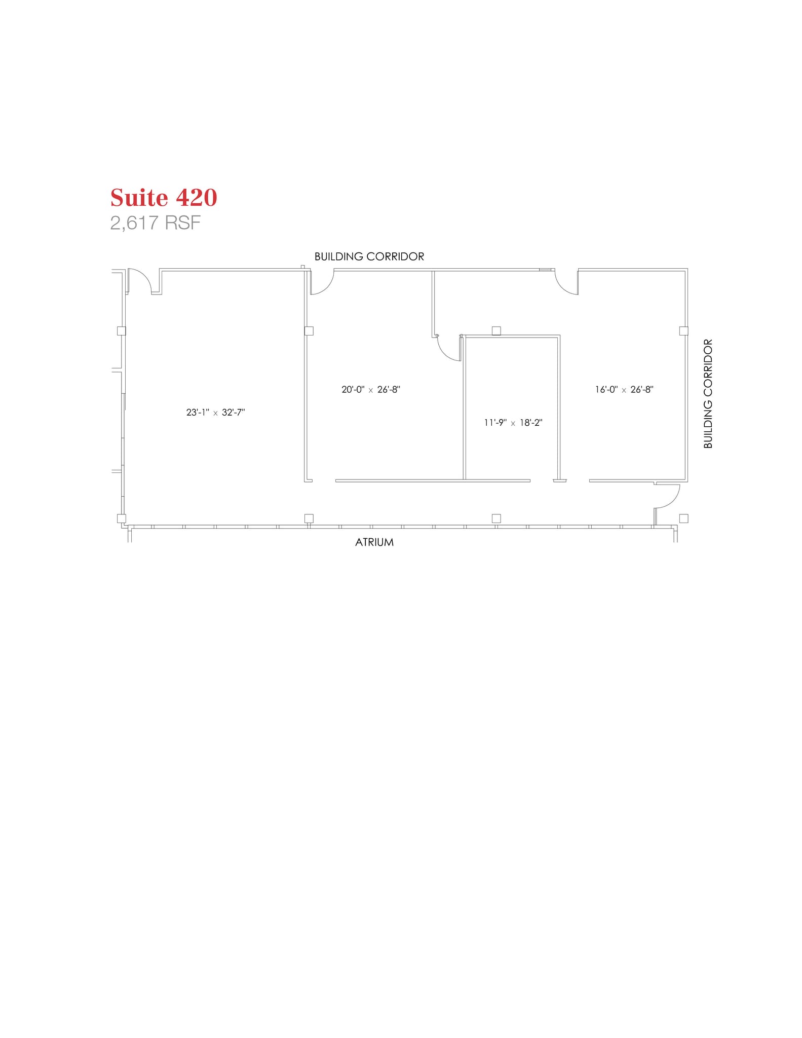 25200 Telegraph Rd, Southfield, MI à vendre Plan d’étage– Image 1 sur 2