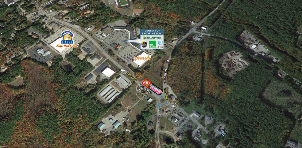 1410 Main St, Sanford, ME à louer - Aérien – Image 1 sur 1