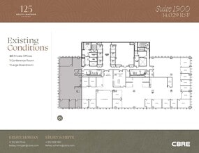 125 S Wacker Dr, Chicago, IL à vendre Plan d’étage– Image 1 sur 1