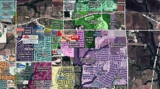 Plus de détails pour SWC of Coit and Choate Pkwy rd, Celina, TX - Terrain à vendre