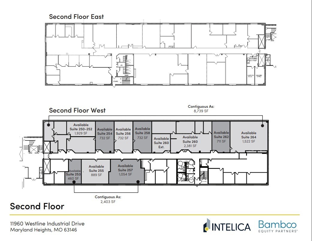 11960 Westline Industrial Dr, Saint Louis, MO à vendre Plan d’étage– Image 1 sur 1