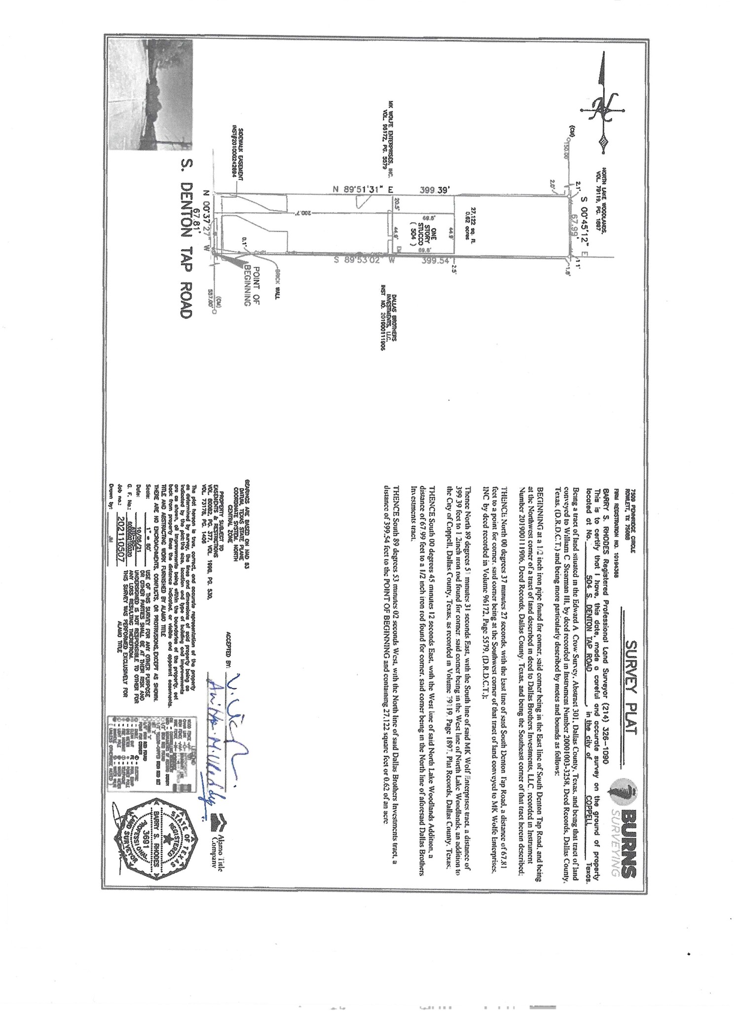 504 S Denton Tap Rd, Coppell, TX à louer Plan de site– Image 1 sur 1