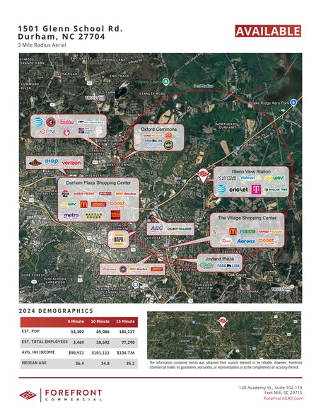 1501 Glenn School Rd, Durham, NC à louer - Photo de l’immeuble – Image 3 sur 4