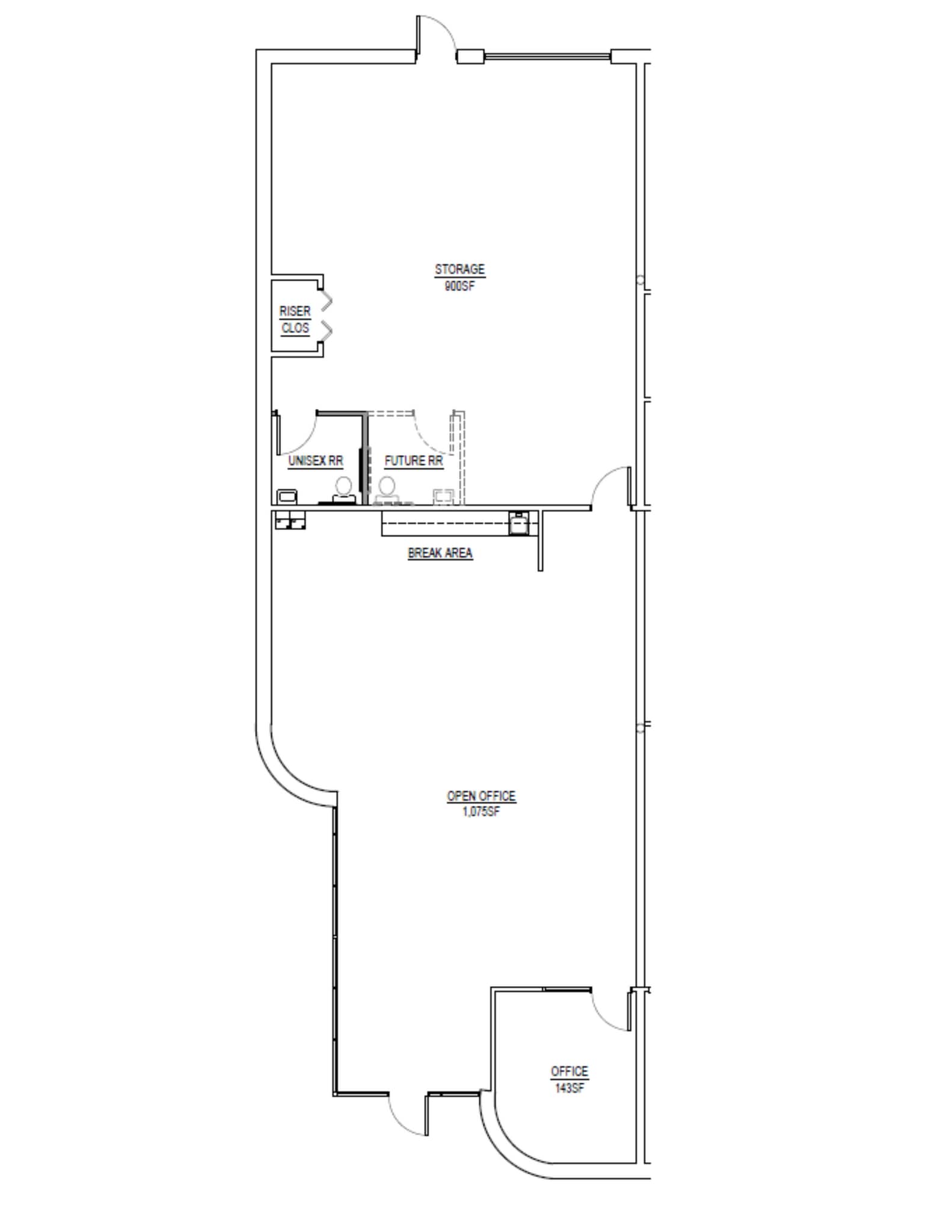 6230 Regency Pky, Norcross, GA à louer Plan d’étage– Image 1 sur 1
