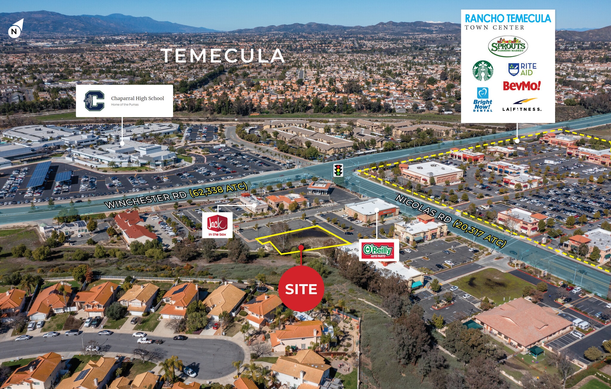 27247 Nicolas Rd, Temecula, CA à vendre Aérien– Image 1 sur 7