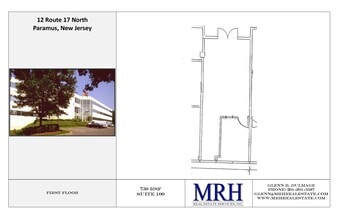 12 N State Rt 17, Paramus, NJ à louer Plan d’étage– Image 1 sur 1