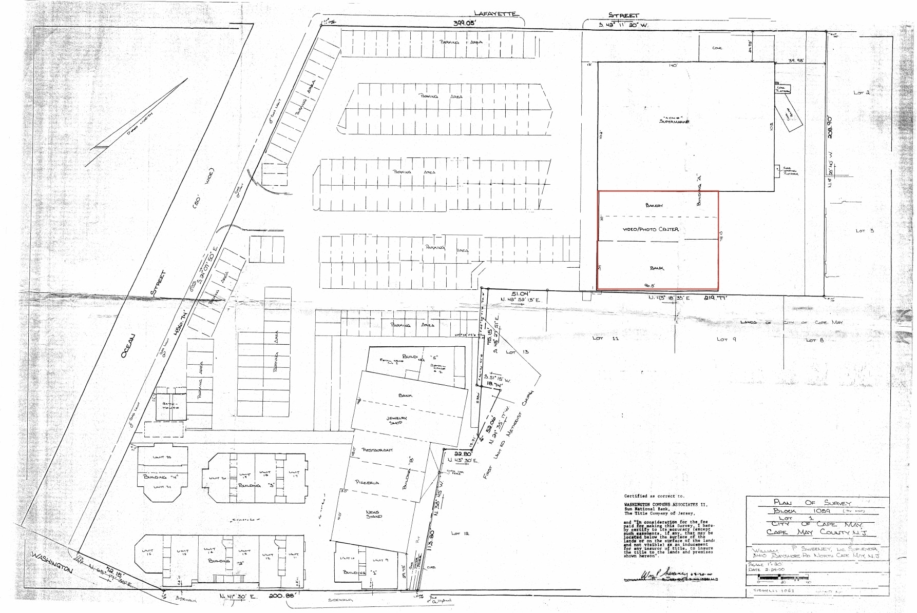 315 Ocean St, Cape May, NJ à louer Plan d’étage– Image 1 sur 1
