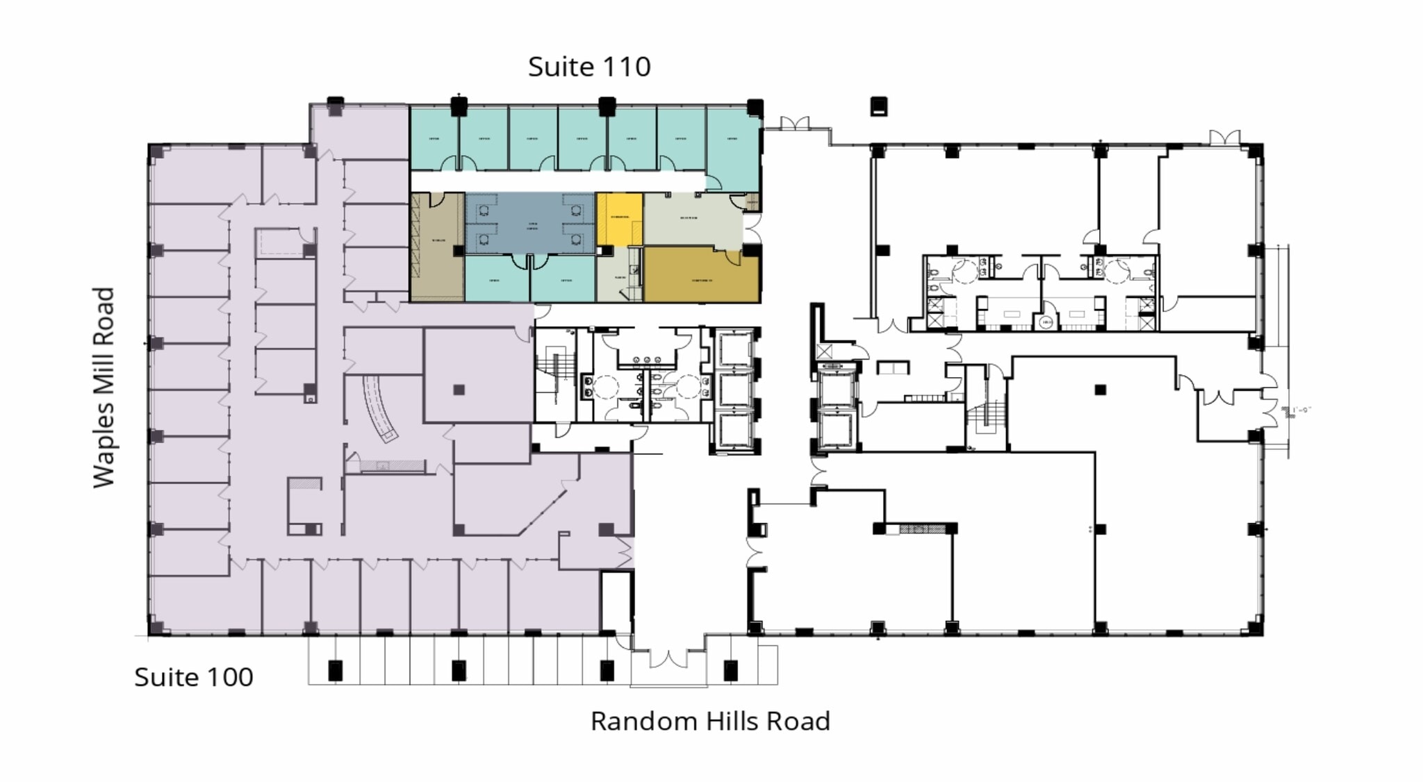11325 Random Hills Rd, Fairfax, VA à louer Plan d’étage– Image 1 sur 1