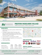 18484 Preston Rd, Dallas, TX à louer Plan de site– Image 1 sur 1