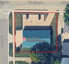 1007 Jerome Ave, Janesville, WI - Vue aérienne vue de carte