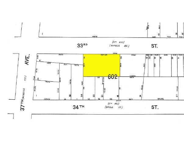 36-31 33rd St, Long Island City, NY à louer - Plan cadastral – Image 2 sur 2