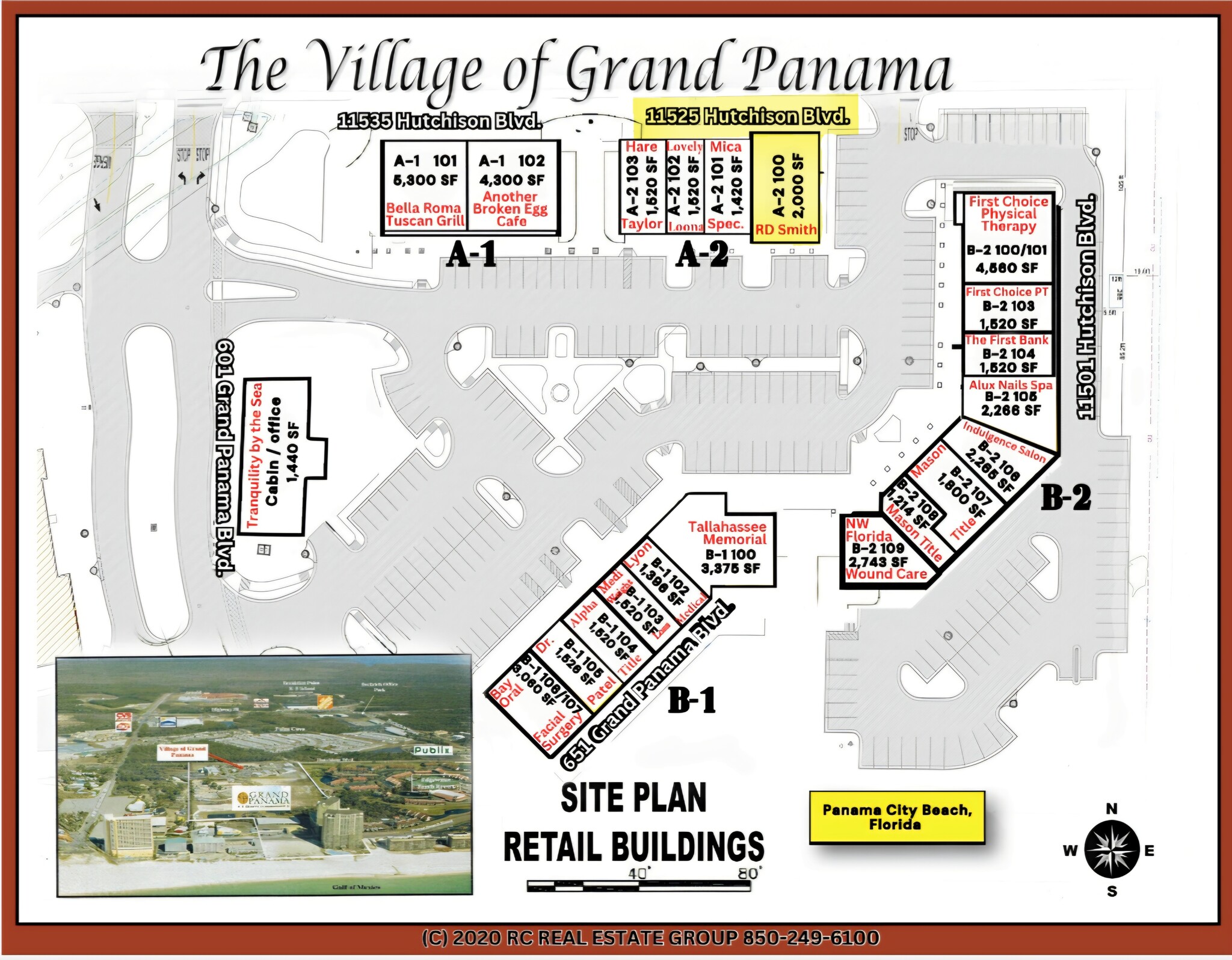 11501 Hutchison Blvd, Panama City Beach, FL à louer Carte– Image 1 sur 23