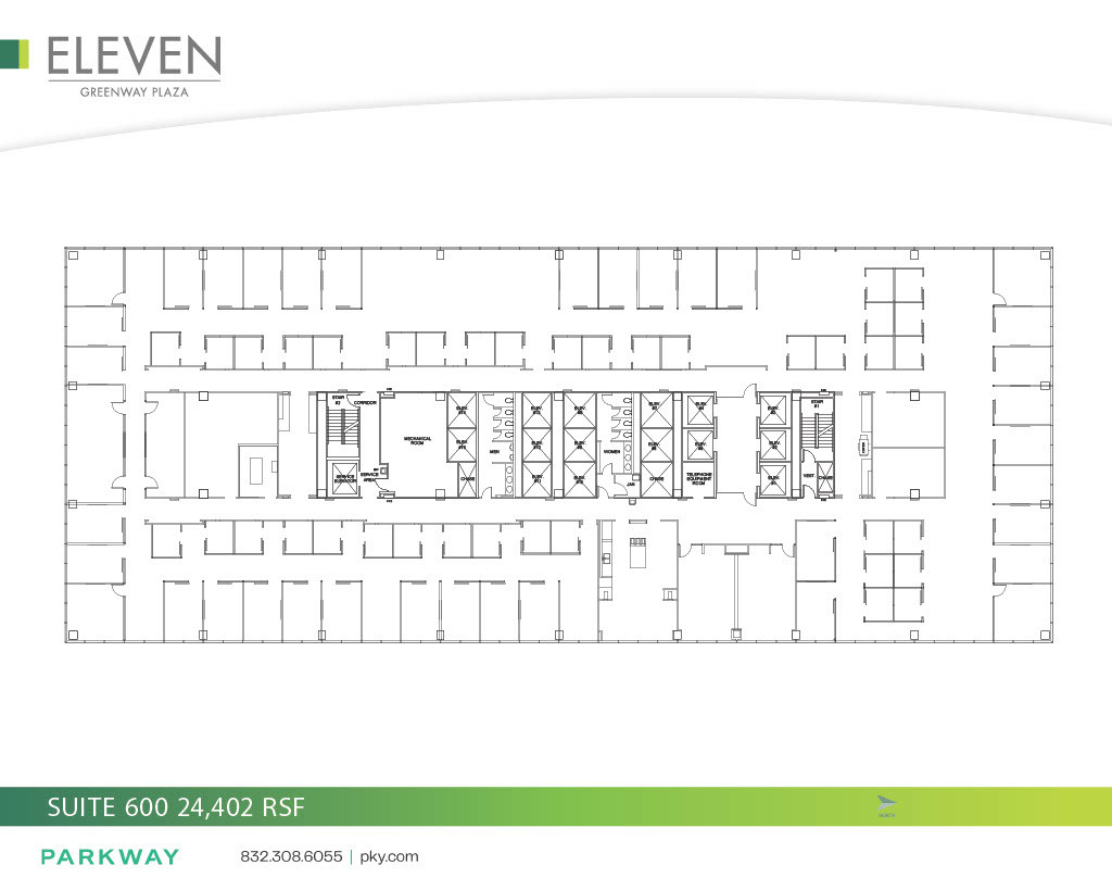 11 Greenway Plz, Houston, TX à louer Plan d’étage– Image 1 sur 1