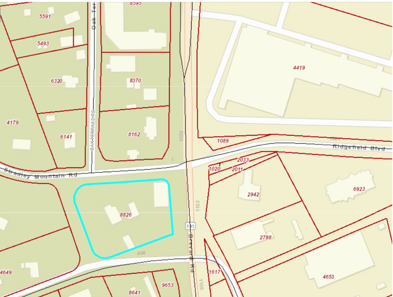 1103 Brevard Rd, Asheville, NC à louer - Plan de site – Image 2 sur 2