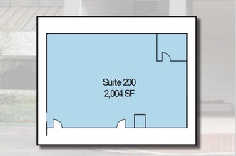 555 N Park Center Dr, Santa Ana, CA à louer Plan d’étage– Image 1 sur 1