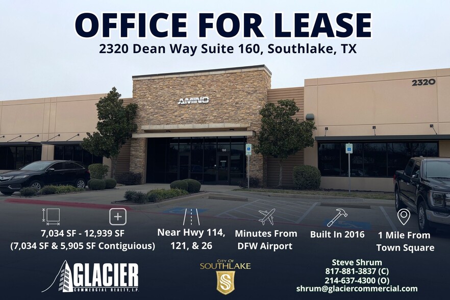 2320 Dean Way, Southlake, TX à louer - Photo de l’immeuble – Image 1 sur 9