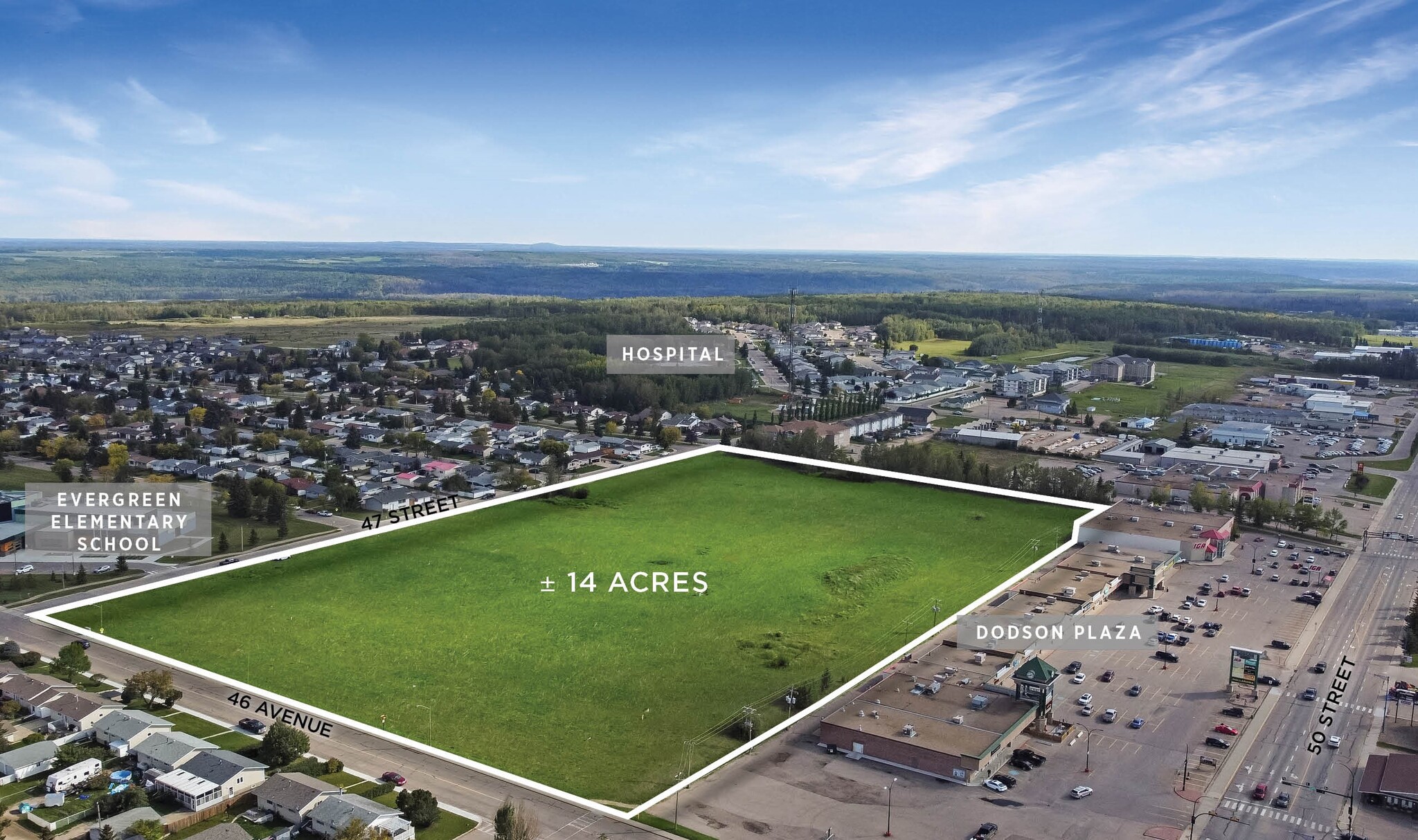 47 Street, Drayton Valley, AB à vendre Aérien– Image 1 sur 4