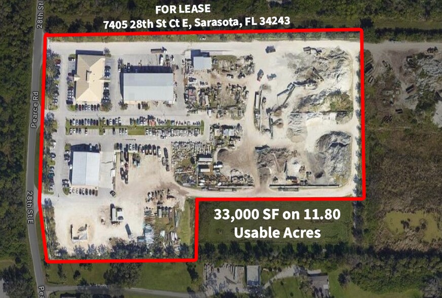 7405 28th Street Ct E, Sarasota, FL à louer - Aérien – Image 1 sur 4