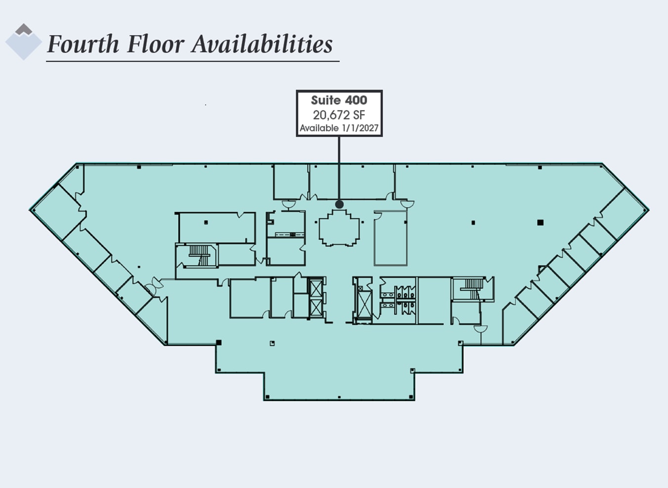 425 S Woods Mill Rd, Town and Country, MO à louer Plan d’étage– Image 1 sur 1