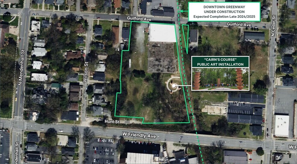 501 Guilford Ave, Greensboro, NC à vendre - Photo de l’immeuble – Image 1 sur 12