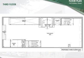 940 Battery St, San Francisco, CA à louer Plan d’étage– Image 1 sur 1