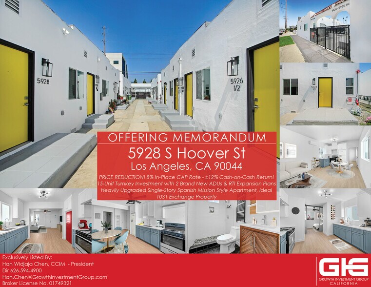5928 S Hoover St, Los Angeles, CA à vendre - Photo de l’immeuble – Image 1 sur 26