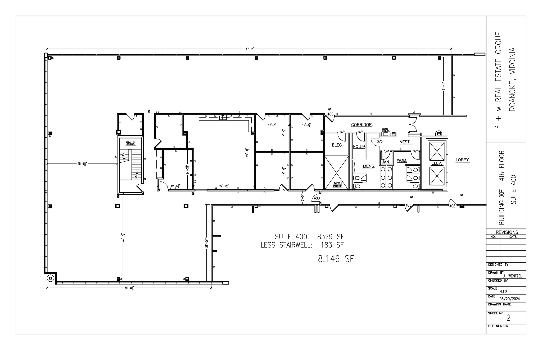 3800 Electric Rd, Roanoke, VA à louer Plan d’étage– Image 1 sur 2
