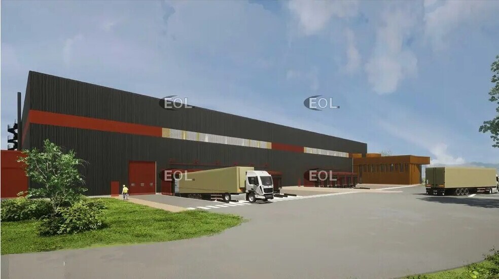 Industriel/Logistique dans SAINT-LÉGER-DES-BOIS à louer - Photo de l’immeuble – Image 1 sur 3