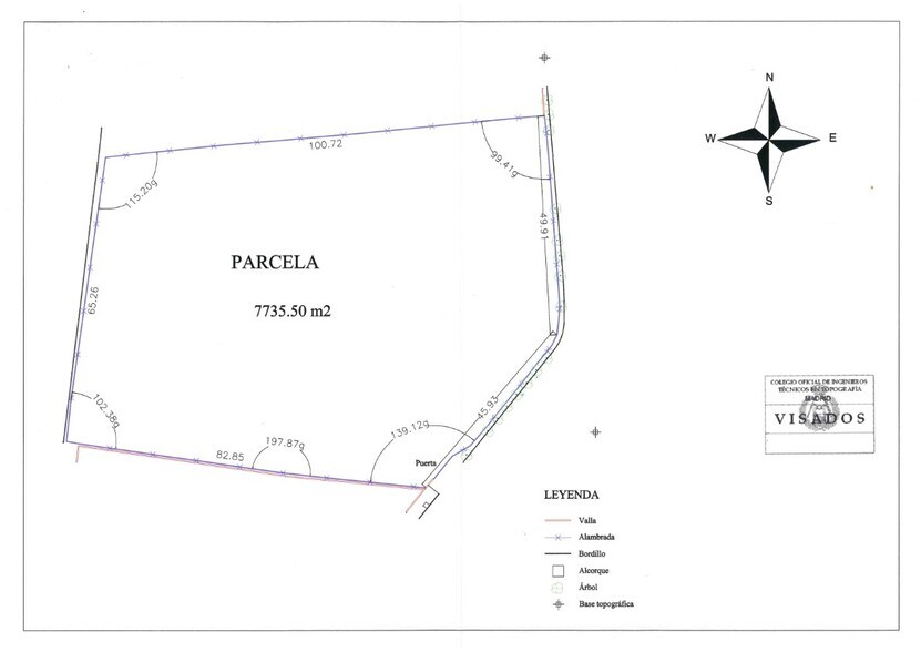 Terrain dans Leganés, Madrid à vendre - Plan cadastral – Image 3 sur 3