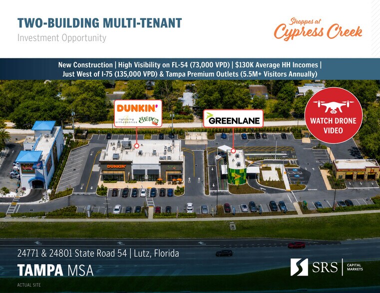 Shoppes at Cypress Creek & Greenlane portefeuille de 2 biens à vendre sur LoopNet.fr - Photo de l’immeuble – Image 1 sur 12