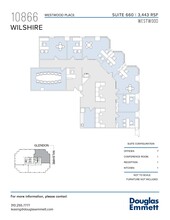 10866 Wilshire Blvd, Los Angeles, CA à louer Plan d’étage– Image 1 sur 1