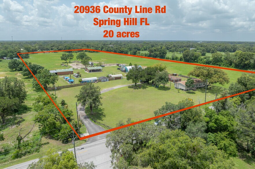 20936 County Line Rd, Spring Hill, FL à vendre - Photo principale – Image 2 sur 14