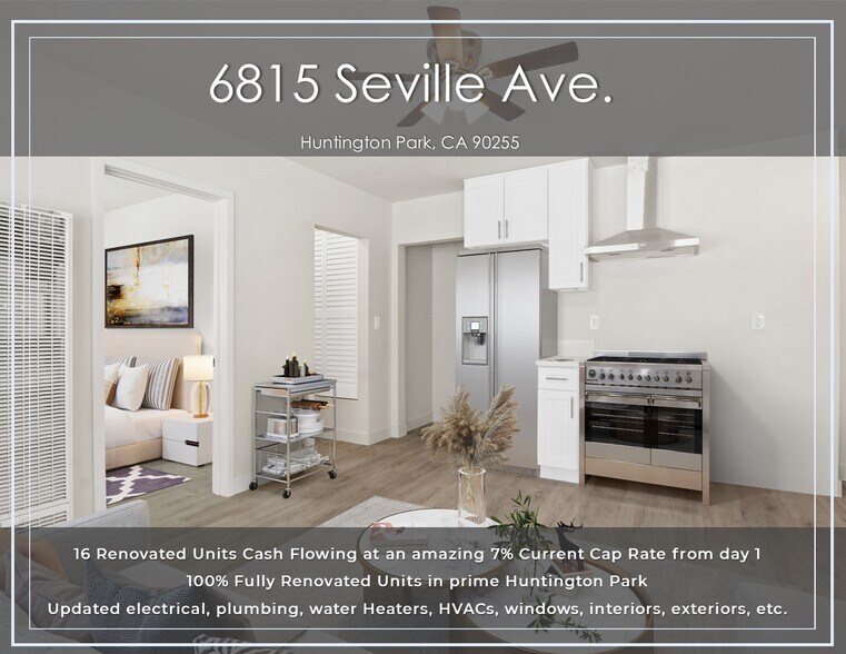6815 Seville Ave, Huntington Park, CA à vendre - Photo de l’immeuble – Image 1 sur 15