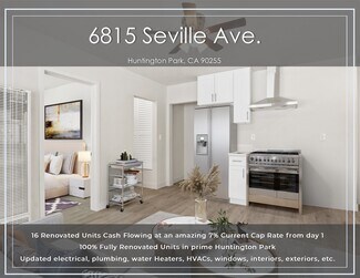 Plus de détails pour 6815 Seville Ave, Huntington Park, CA - Logement à vendre