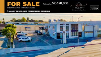 Plus de détails pour 8452 Katella Ave, Stanton, CA - Industriel/Logistique à vendre
