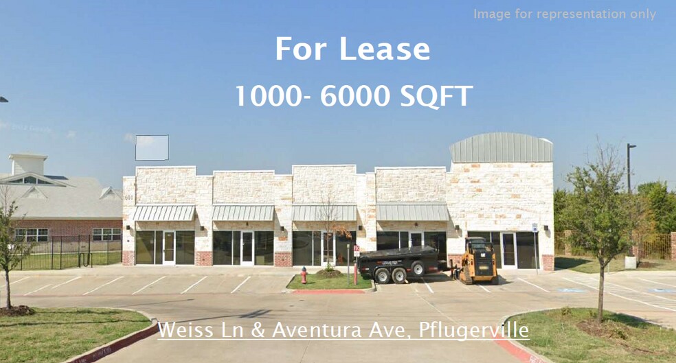 Weiss Ln & Aventura, Pflugerville, TX à louer - Photo de l’immeuble – Image 1 sur 5