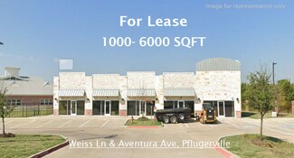 Plus de détails pour Weiss Ln & Aventura, Pflugerville, TX - Local commercial à louer