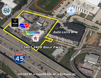Plus de détails pour Gulf Fwy 4-Building Portfolio – à vendre, Houston, TX